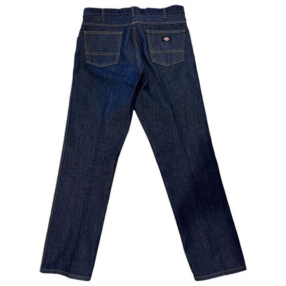 Dickies Men’s Regular Classic Fit Dark Denim Jeans Size 36x32 - Picture 4 of 6